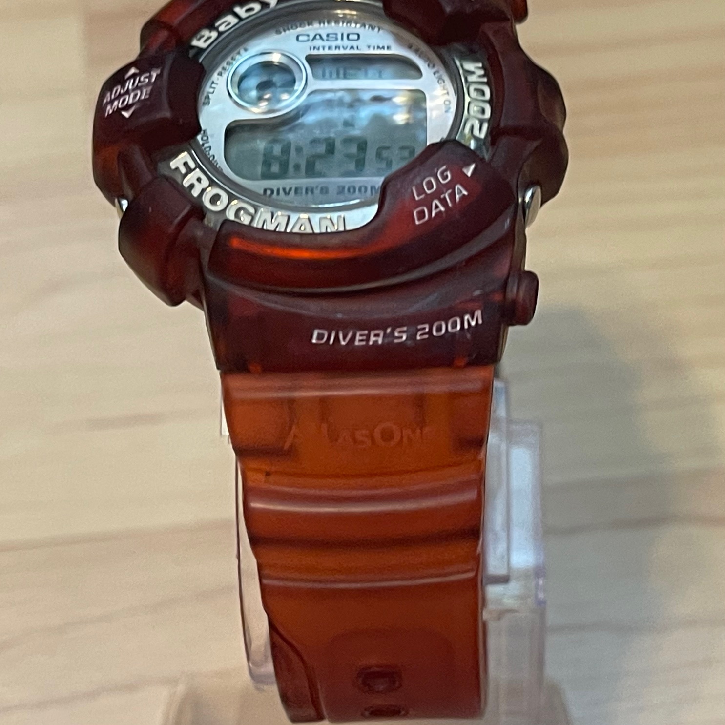 WTS] Casio G-Shock Baby-G Frogman Candy Apple Red WCCS BGW-100WC