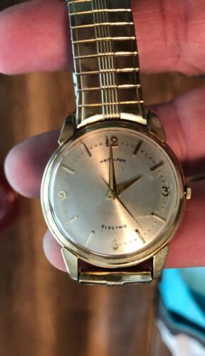 Rare! Hamilton Electric Uranus 10k gold filled 1959 Only