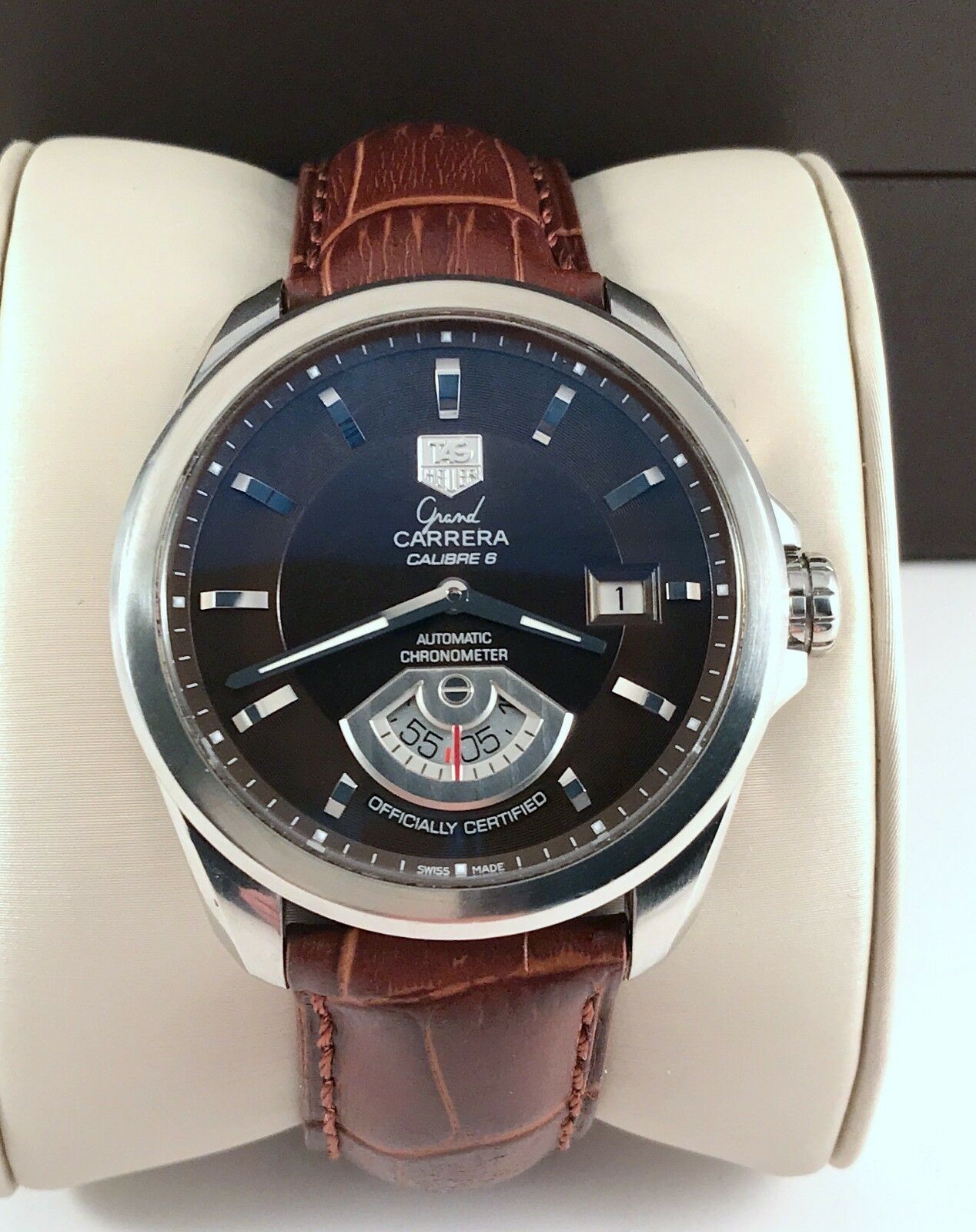 TAG Heuer Grand Carrera Men's Black Watch - WAV511A for sale