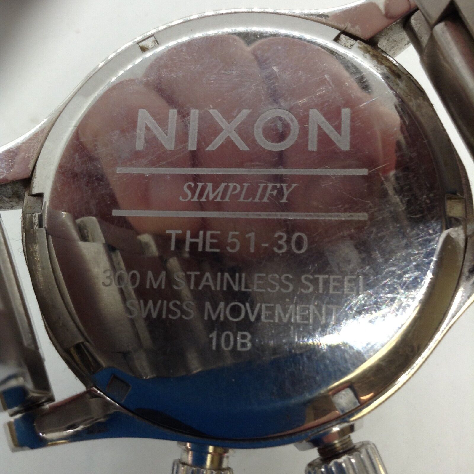 Nixon left sale handed watch