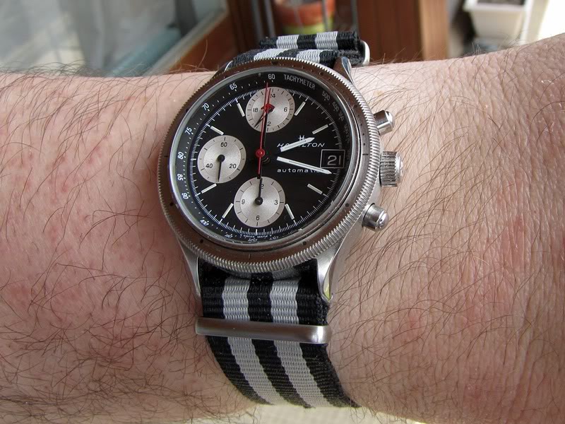 FS: HAMILTON LEMANIA 5100 chronograph — Recently serviced