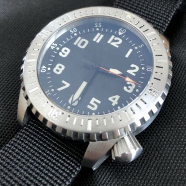 Maratac GPT-1 GPT1 Watch Automatic CAGE 5VKB6 Diver Style with Bezel ...