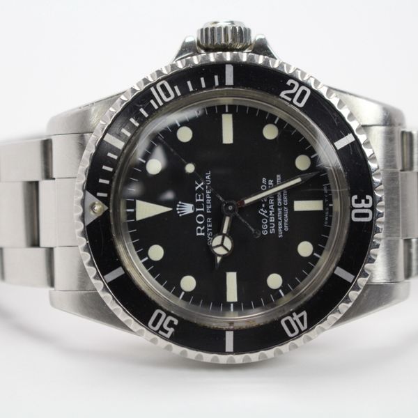 FS: 1967 Rolex Submariner 5512 1.5 Mil Feet First Matte Dial MK2 Long 5 ...