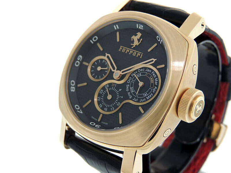 Panerai Ferrari Perpetual Calendar FER0016 18k Rose Gold 45mm LTD