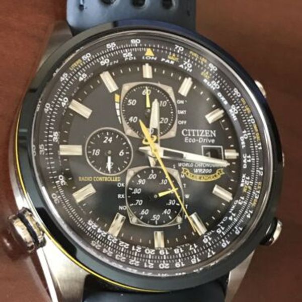 Citizen EcoDrive Men's Blue Angels Atomic Chronograph 42mm Watch
