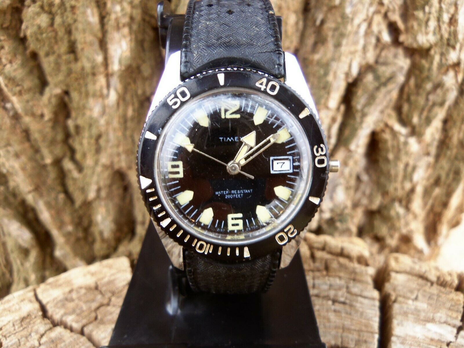 Timex divers watch discount vintage