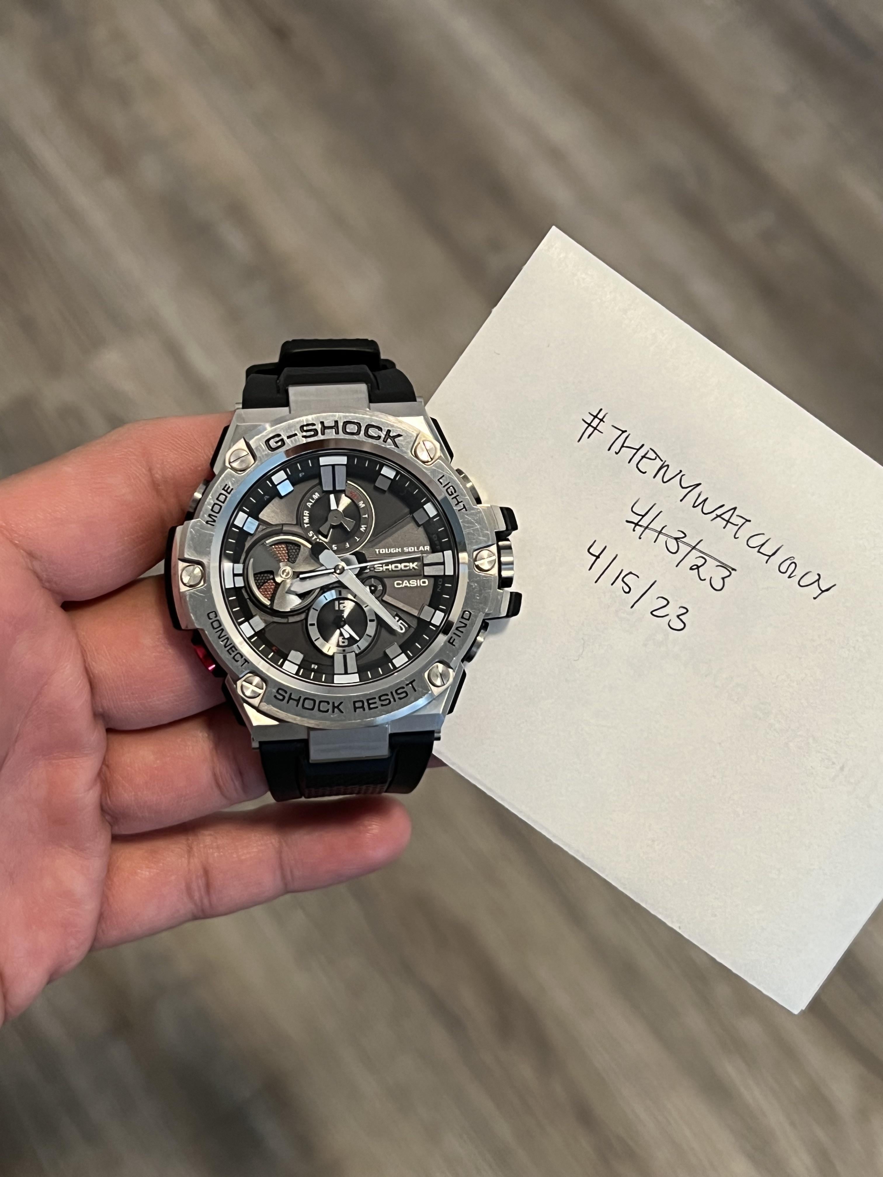 WTS G Shock GSTB100 1A 145 Shipped WatchCharts