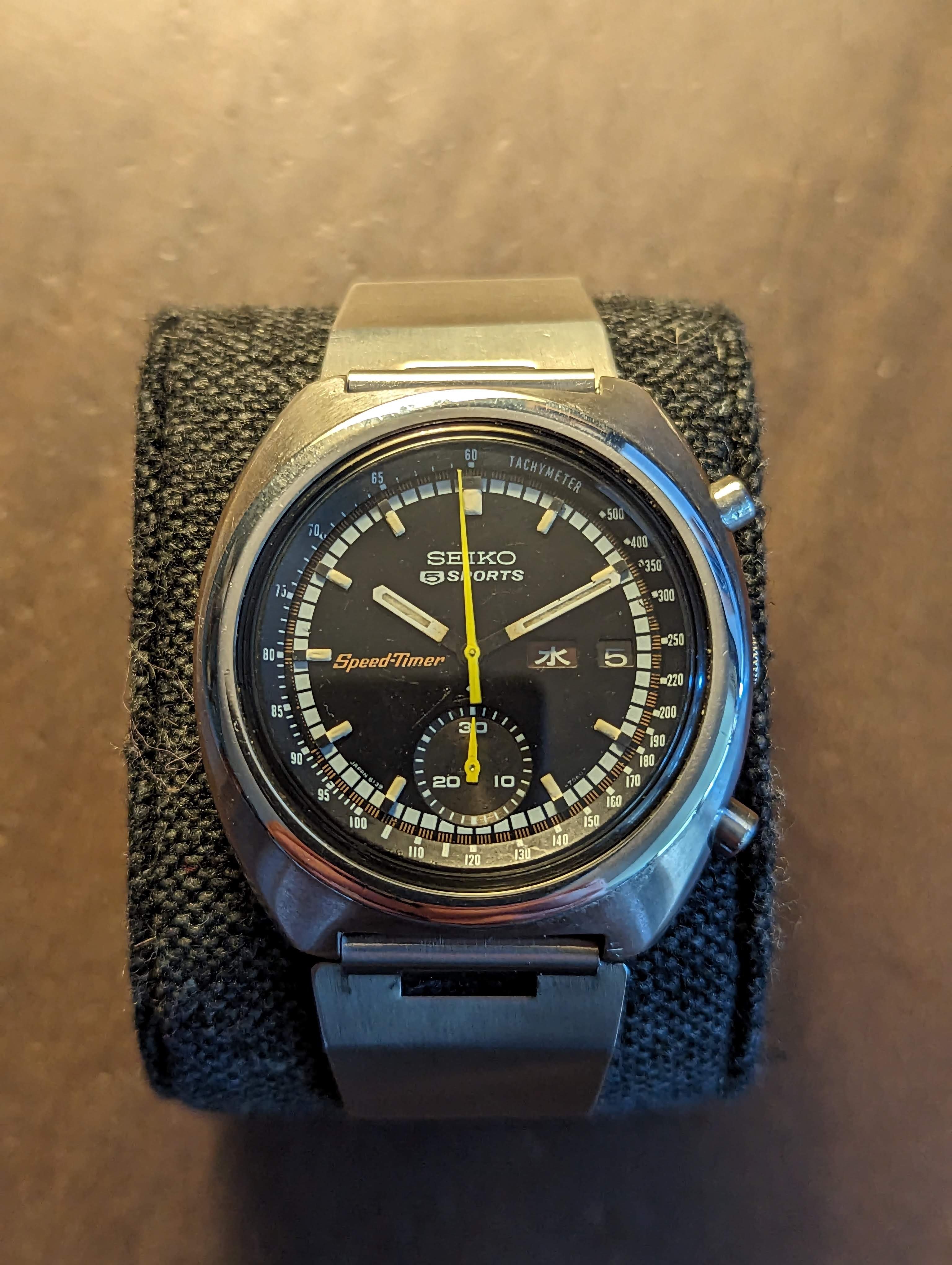 Seiko 5 Sports Speedtimer 6139 7012