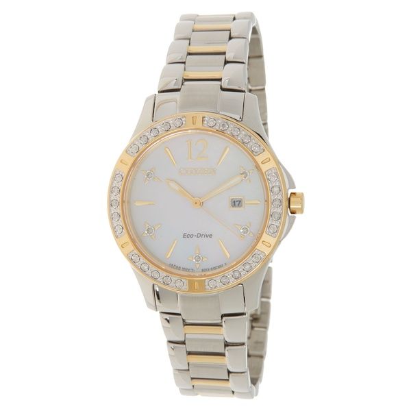 Citizen Women's Watch Accessories Women's Elektra Eco-Drive Diamond ...