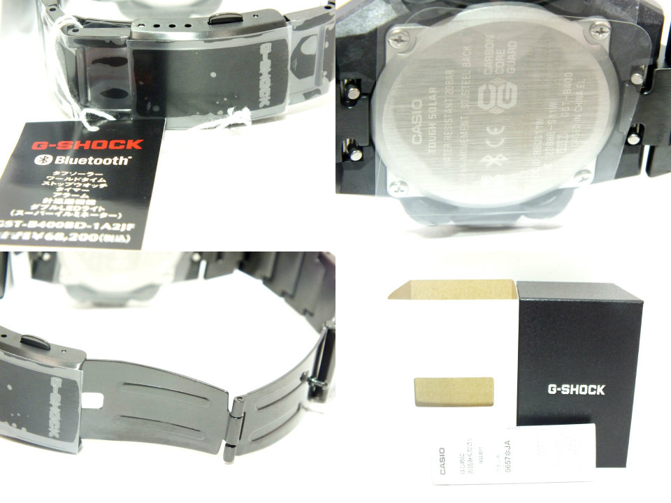 Unused] CASIO G-SHOCK G-STEEL GST-B400BD-1A2JF 