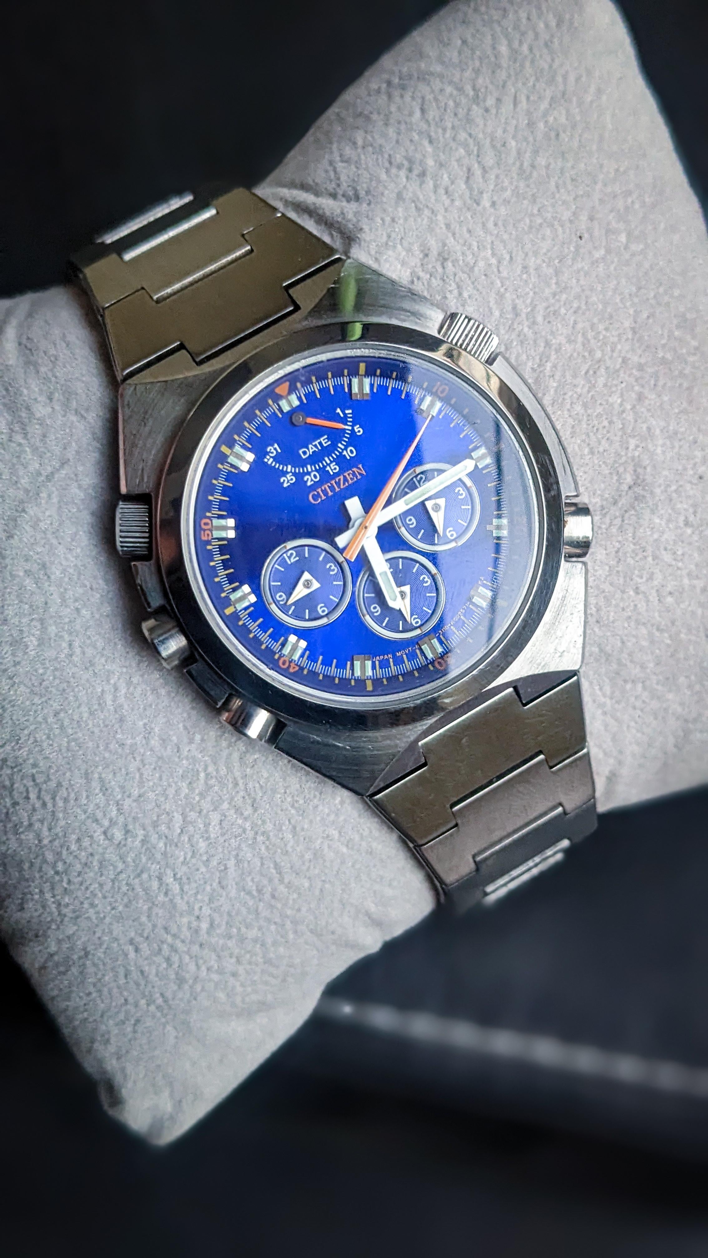 WTS] Rarest Citizen “Quattro” Quad-Time Zone 3110-K001480 Blue 