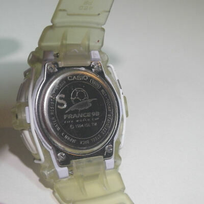Vintage Casio BABY-G Watch BG-100WF - FIFA World Cup 1998