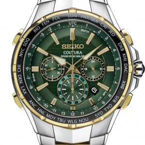 Seiko Coutura SSG022  Radio Sync Solar Chronograph Two-Tone Men's  Watch | WatchCharts