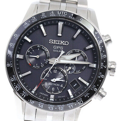 SEIKO Astron SBXC003/5X53-0AB0 GPS day-date Solar Men's