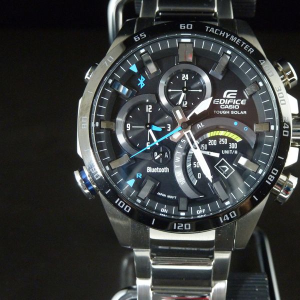 Casio Edifice EQB-501-XDB-1AJF solar Bluetooth connected in Canada. | WatchCharts