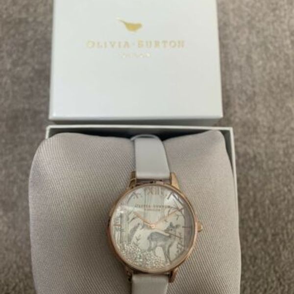 Olivia Burton Deer Snow Globe Watch WatchCharts Marketplace