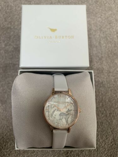 Olivia burton snow globe deer watch new arrivals