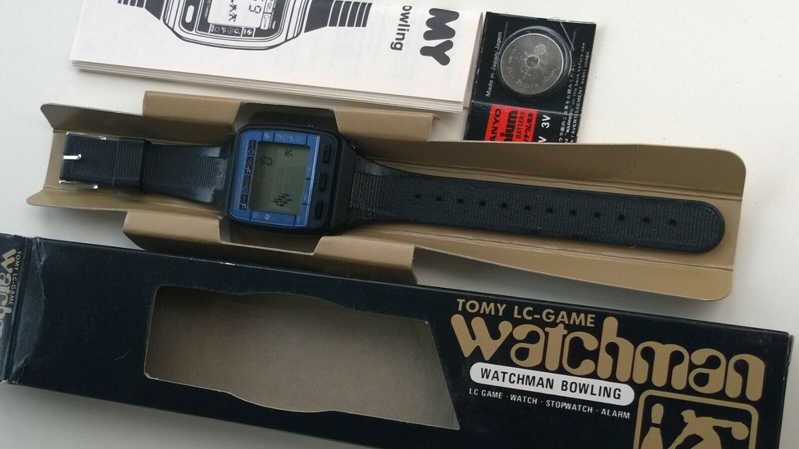 TOMY LC-GAME WATCH & BOWING ウォッチ&ボウリング Tomy Wristbowling | Liquid Crystal