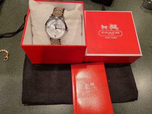 Coach watch original hot sale