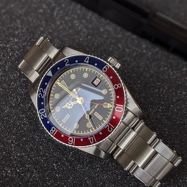 FS MKII Key West Black Gilt Dial with Pepsi Bezel + EXTRAS WatchCharts