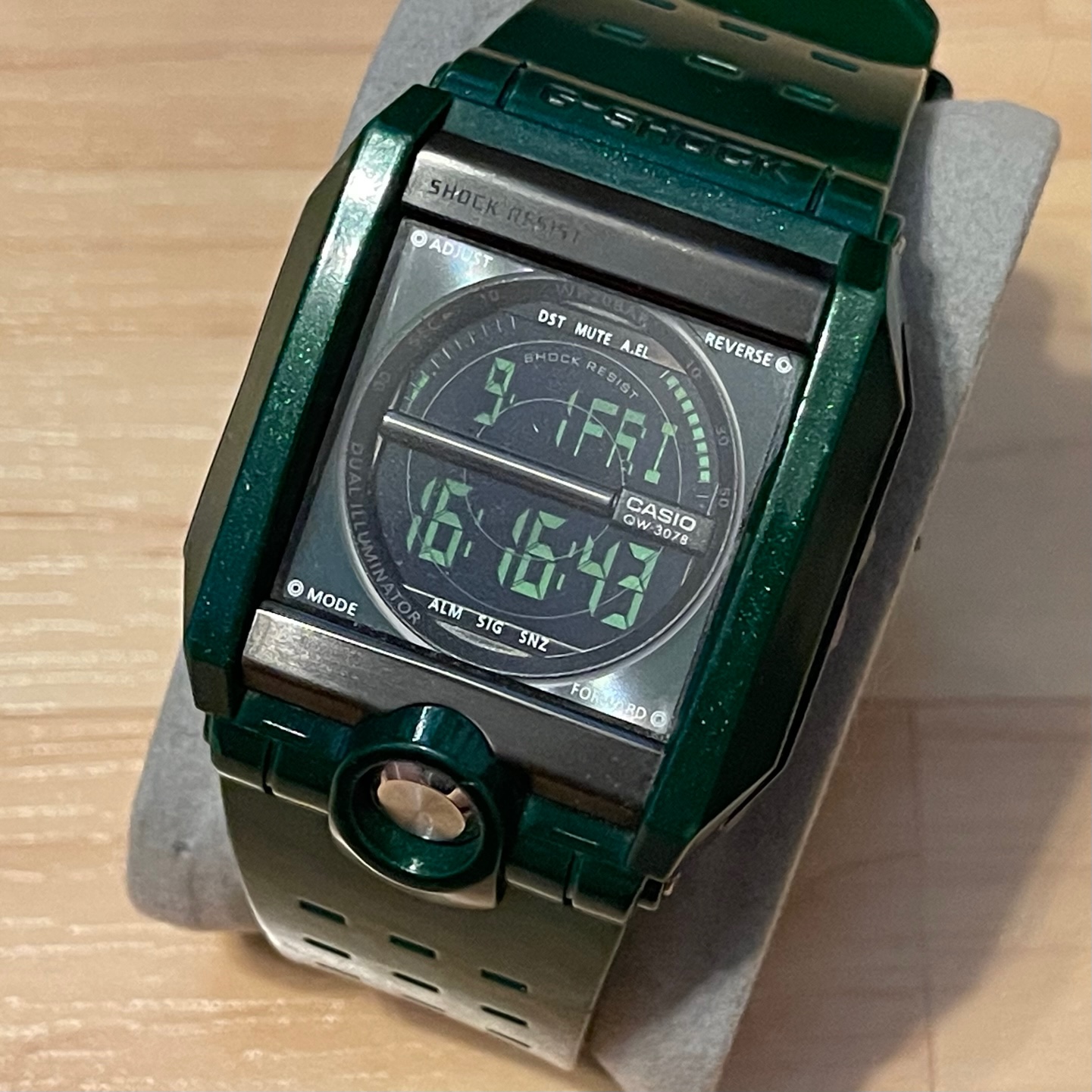 WTS] Casio G-Shock G-8100A-3 Vintage Dual Illuminator Green