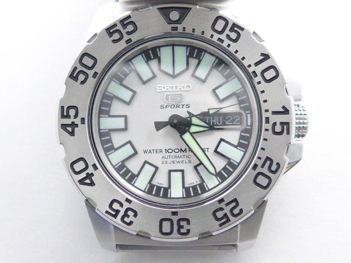 Brand New Seiko 5 Sports SNZF45K1 (Baby Monster) | WatchCharts