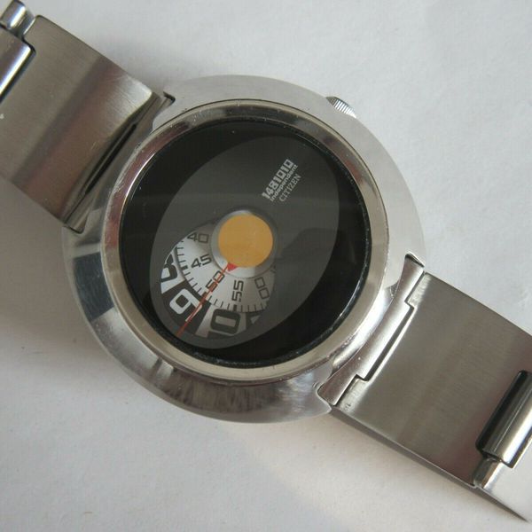 CITIZEN INDEPENDENT QUARTZ JUMP HOUR "UFO" 1481010 BLACK WatchCharts