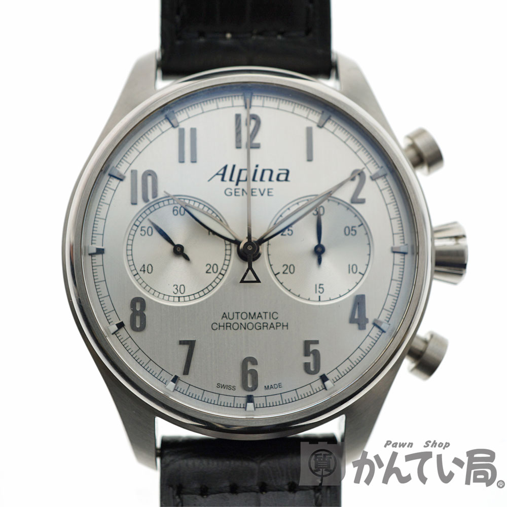 Alpina [Alpina] AL860X4S6 Startimer SS Leather Automatic Men's