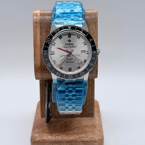 ZODIAC SEA DRAGON White Dial Automatic Men's Watch Stainless