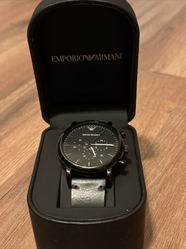 Emporio Armani Men's Black Watch - AR1918 | WatchCharts Marketplace