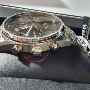 Hugo Boss Stainless Champion 1513871 Steel | WatchCharts Quartz Bracelet 44mm Watch Chro-no-graph with