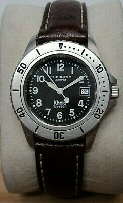 Hamilton Khaki 8587B Sub-660ft 30MM Stainless Steel Womens