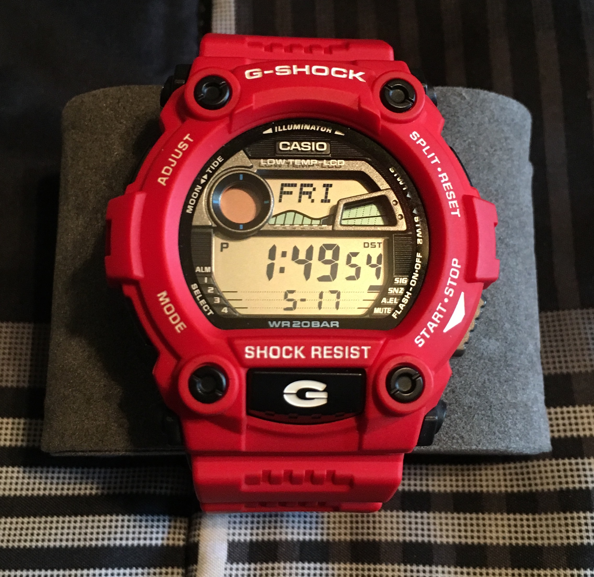 g shock g7900 red