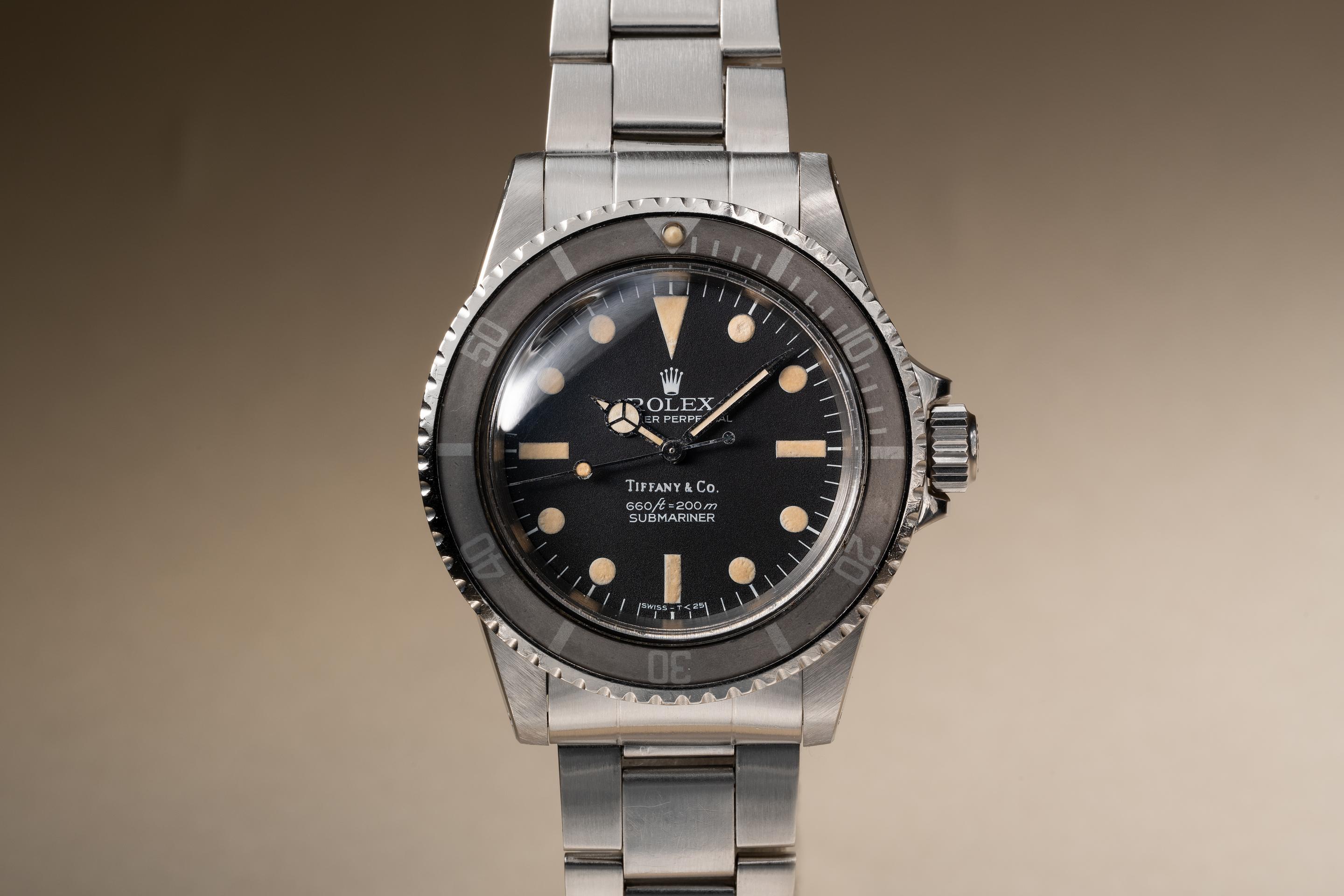 ROLEX OYSTER PERPETUAL SUBMARINER 1978 DIAL PRE COMEX Ref. 5513