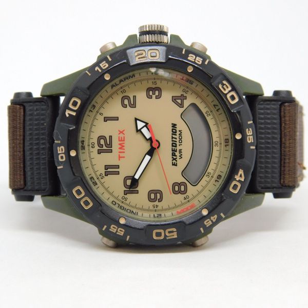 Timex expedition indiglo wr 100m sale