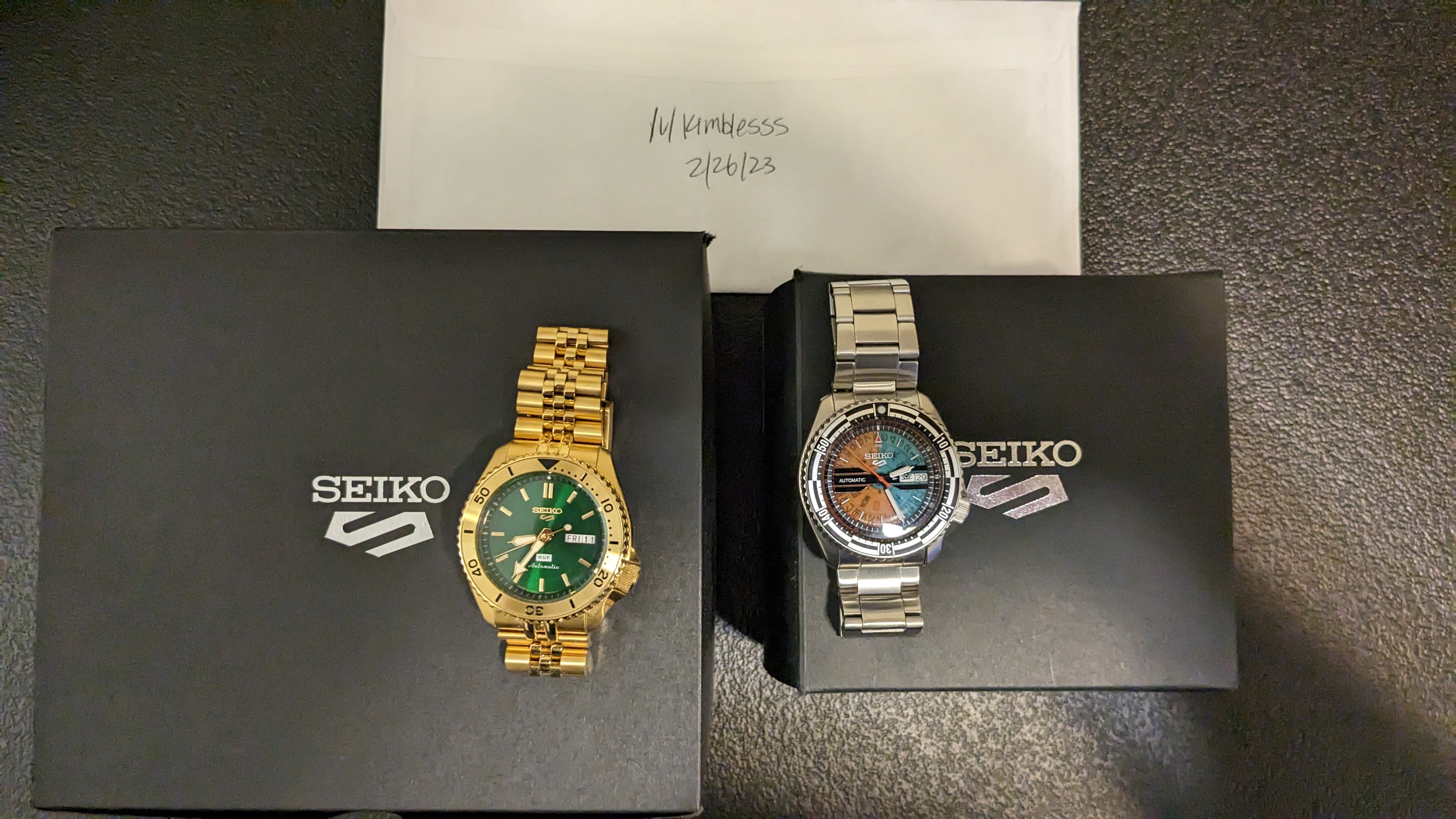 WTS] Seiko LEs Huf SBSA164 (SRPJ20) and Kosuke Kawamura SRPJ41 |  WatchCharts Marketplace