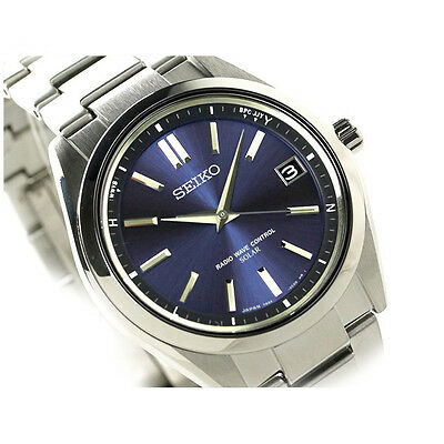 Seiko BRIGHTZ SAGZ081 Atomic Radio Solar Titanium Watch 100