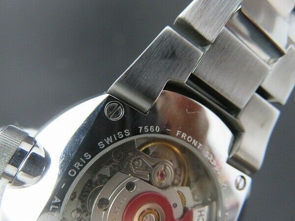 ORIS Automatic Watch 7560 635 Date SAPPHIRE CRYSTAL HIGH MECH