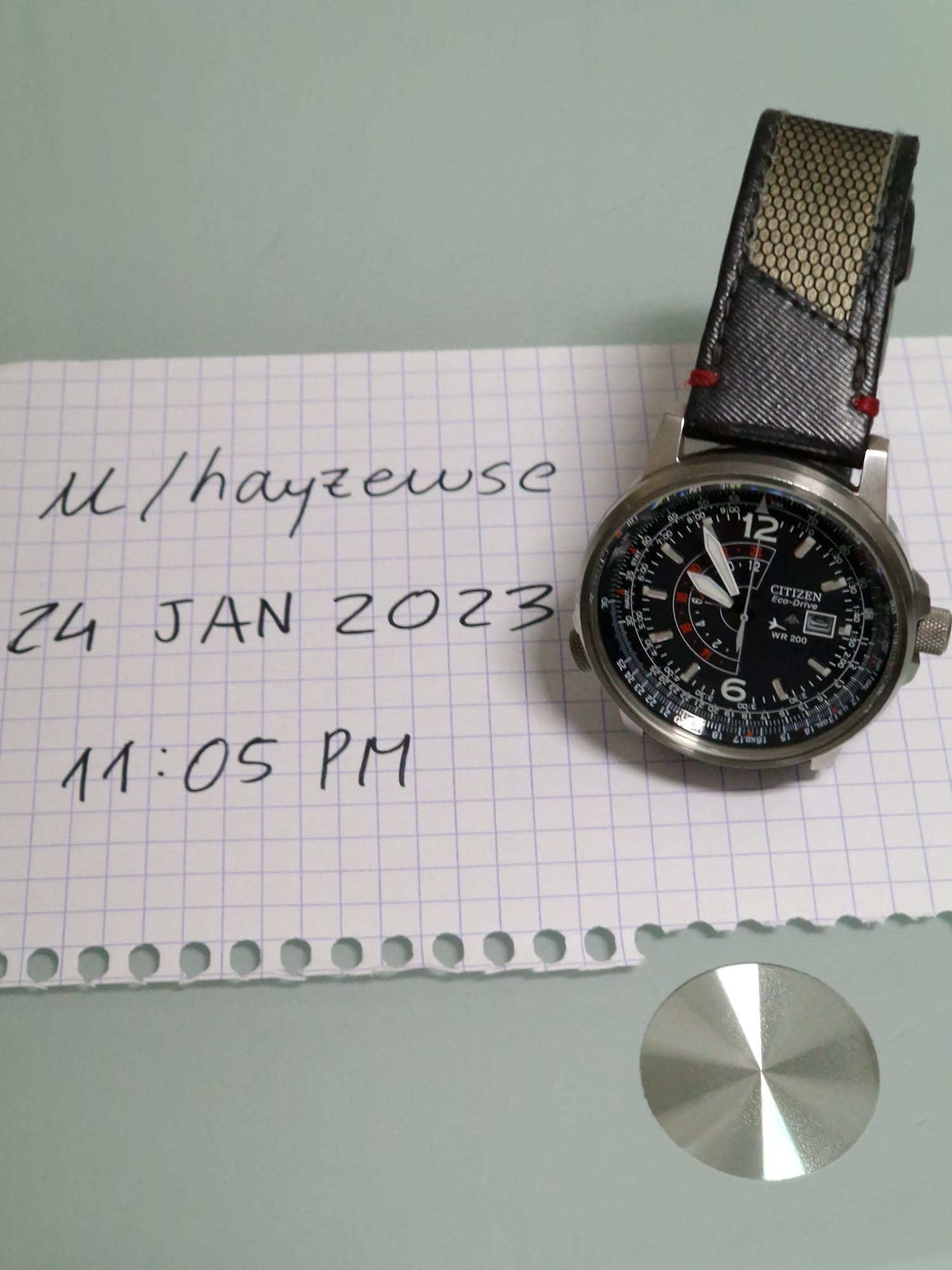 WTS] 2000s Citizen Promaster Eco-Drive Nighthawk B877