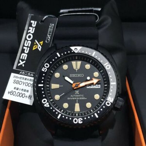 SEIKO SBDY005 Prospex Black Turtle Limited 300 diver's 200m JDM SRPC49 |  WatchCharts