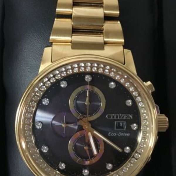 Citizen EcoDrive Nighthawk B612S092965 Chrono w/ Bracelet