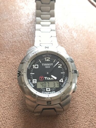 tissot 1853 t touch titanium sapphire smartwatch