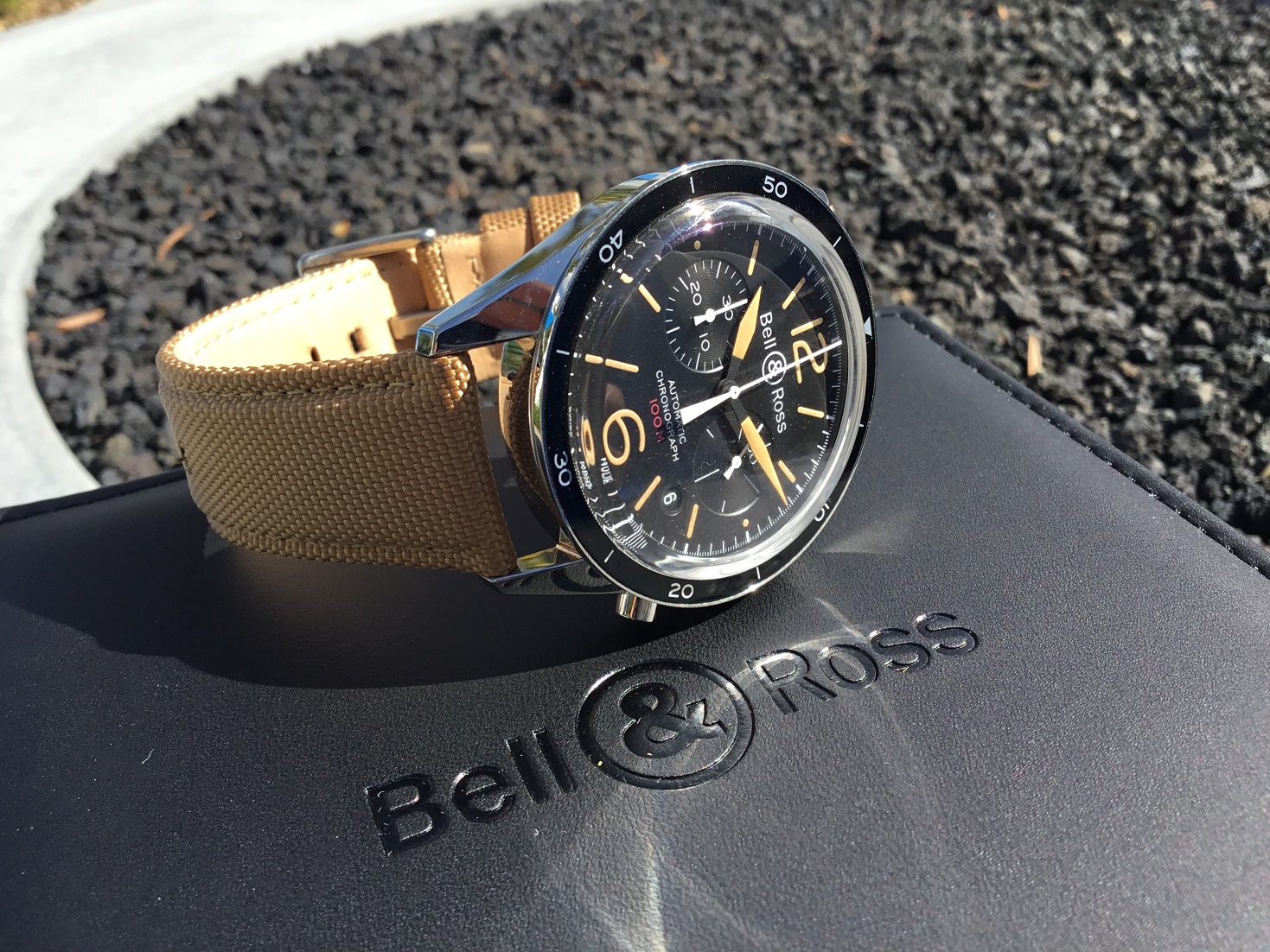 FS BELL ROSS BR 126 94 SP Vintage Chronograph WatchCharts