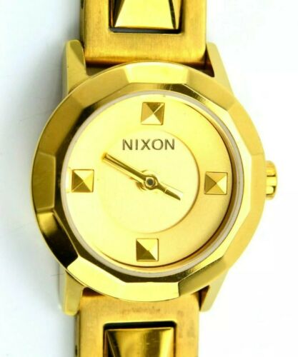 Nixon Ladies 'Wrist Rocket The Mini B SS' All Gold-Tone Quartz