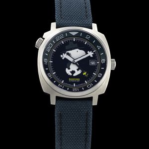 Charlie Brown Peanuts Baseball Limited Edition Fossil Watch  display picture 1
