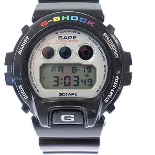 Used] A Bathing Ape A BATHING APE × CASIO G-SHOCK Casio G-SHOCK