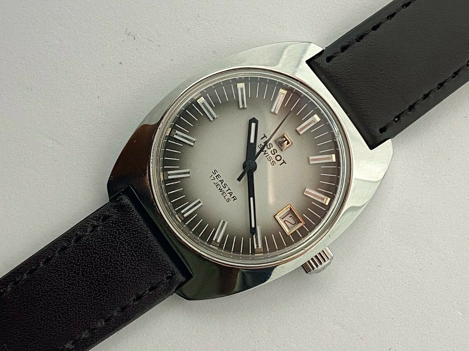 Montre Vintage Tissot Seastar Seven - Mécanique à Remontage Manuel - Boîtier 40.5mm - Rare