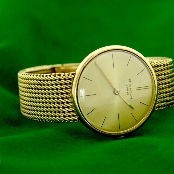 Patek Philippe Geneve 18K Yellow Gold WATCH | WatchCharts Marketplace