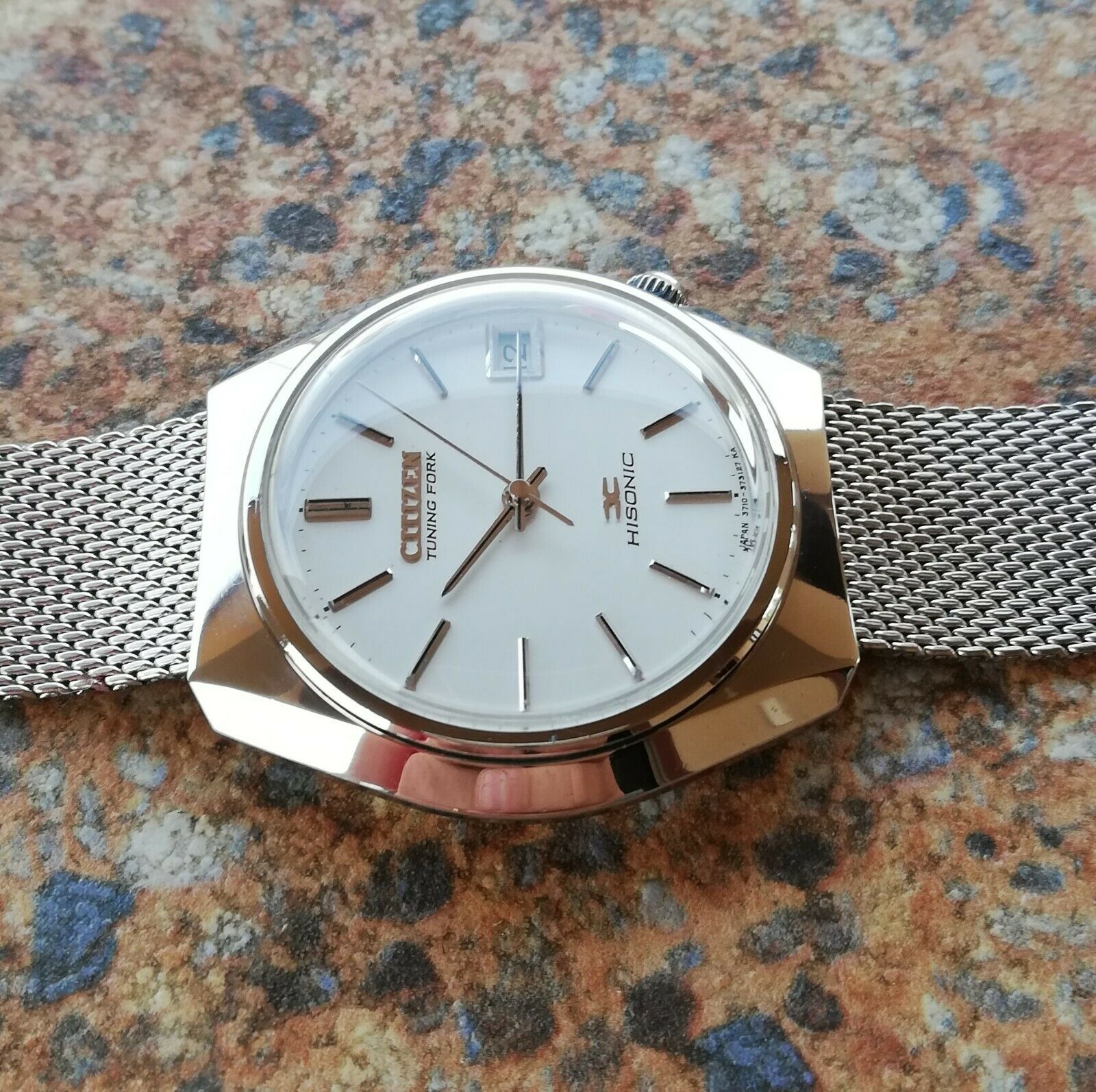 Rare Citizen Hisonic Tuning Fork Watch 3711-373111 Y May 1974 JDM