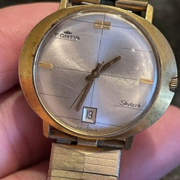 Montre Fortis Skylark - Cadran Et Aiguilles Reconditionnés Par Le Vendeur